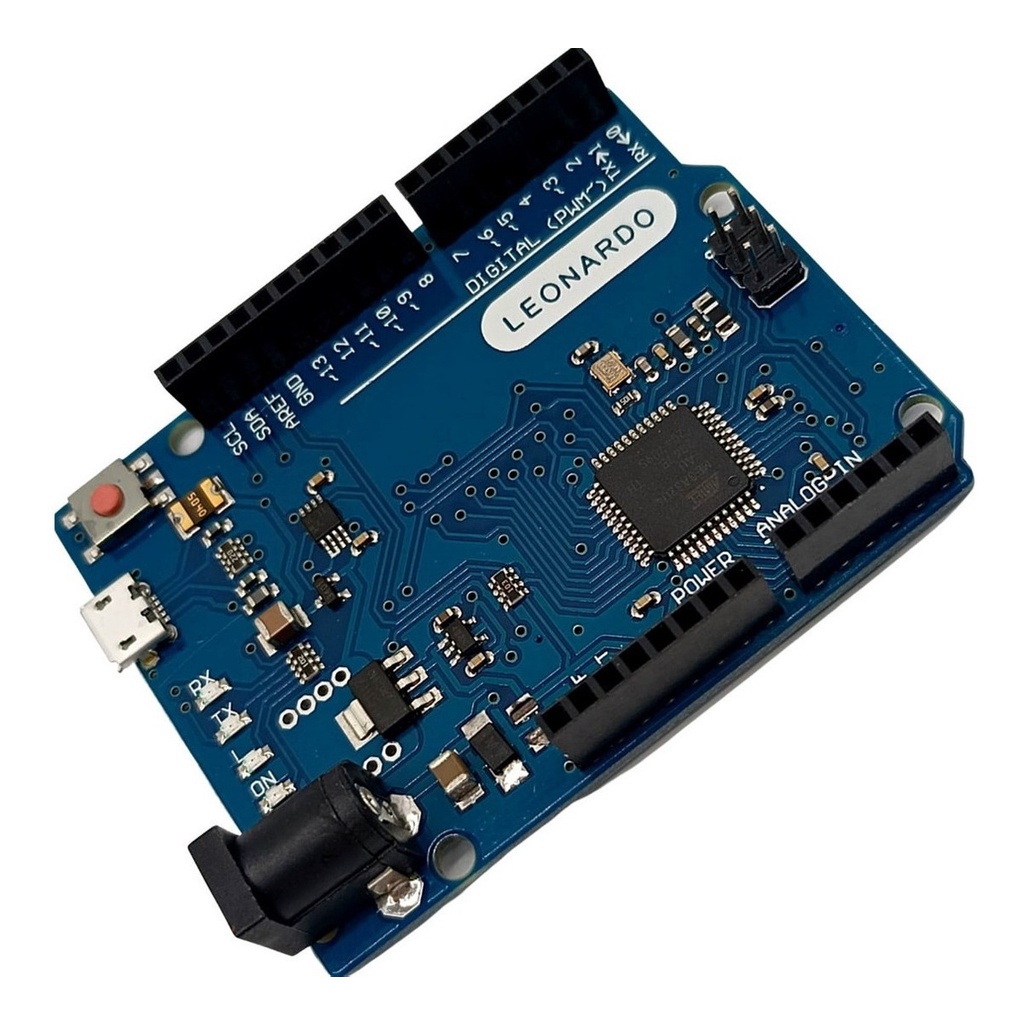 Arduino Leonardo Compatível Com Cabo Usb Atmega32u4