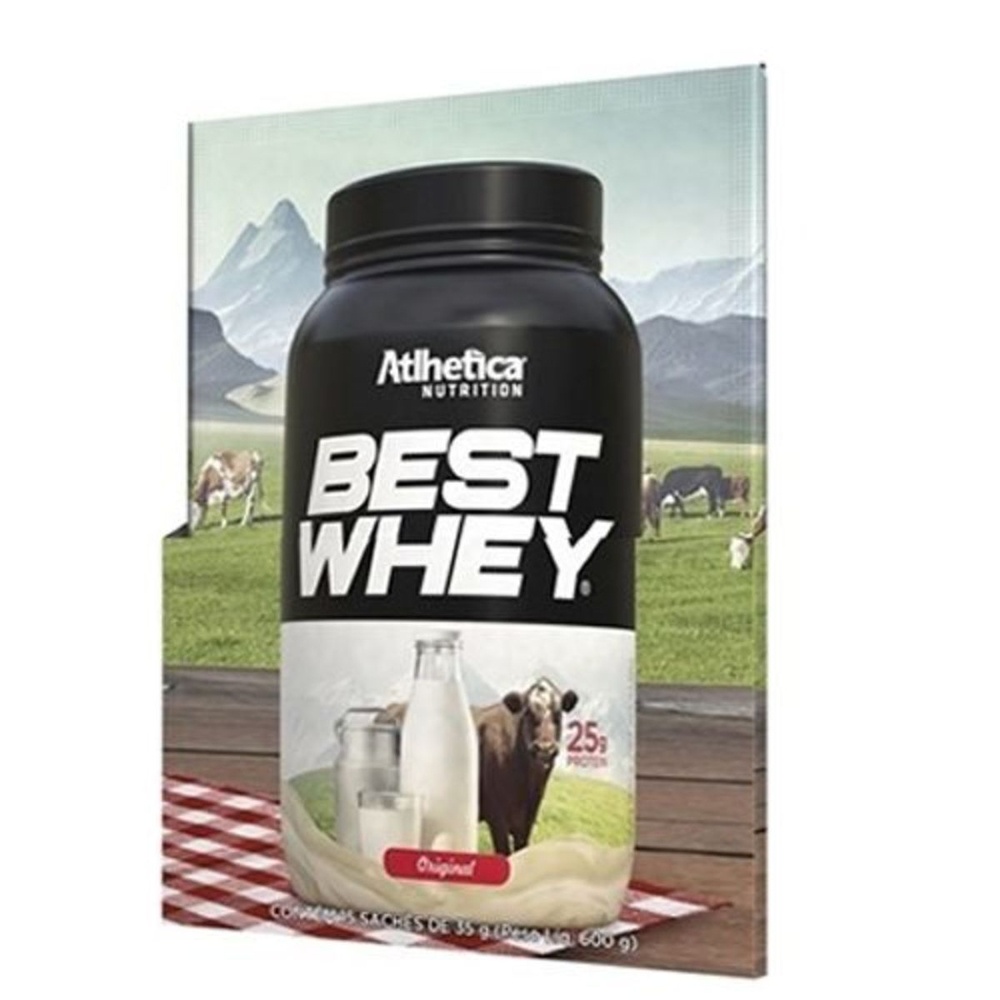 Best Whey – 1 sachê 35g Original – Atlhetica Nutrition