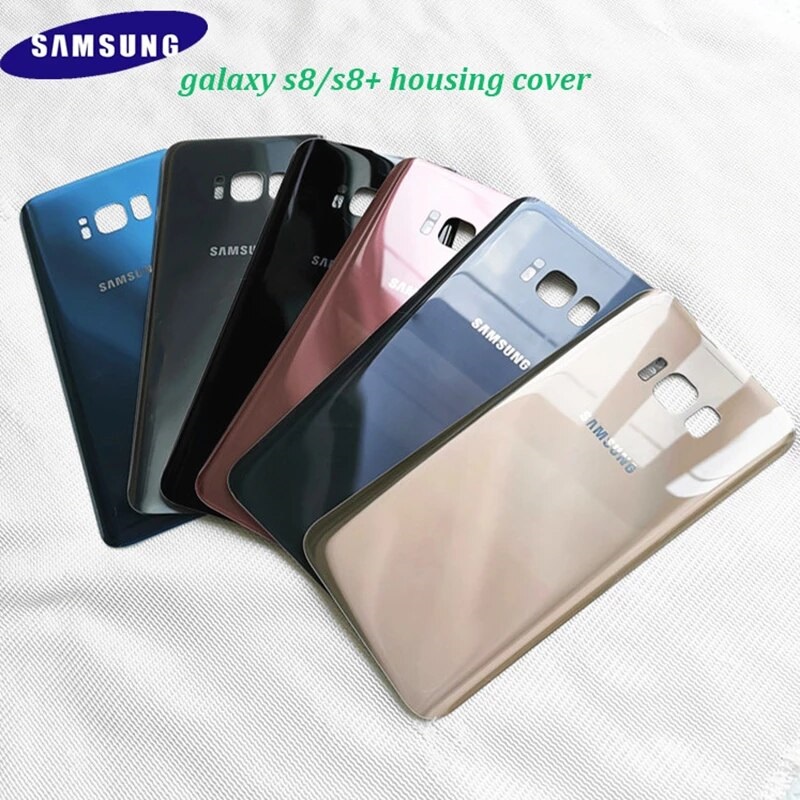 Tampa Traseira De Vidro Samsung Galaxy S7 Edge / S8 / S9 / S10 + / S10e