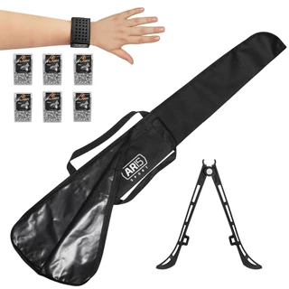 Pulseira Porta Chumbinho 5.5 + Bipé Dobrável Universal + Capa Carabina