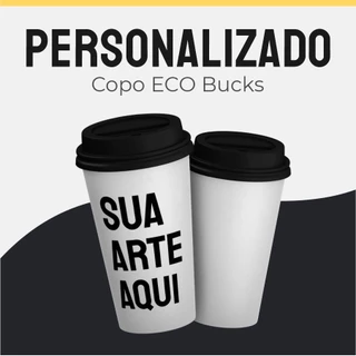Copo ECO Bucks Personalizado com sua arte