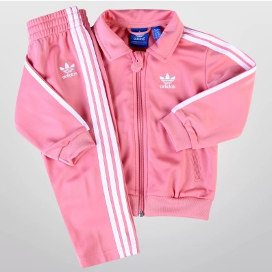 Agasalho Adidas Infantil Conjunto Moletom Moletom Feminino Barato