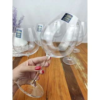 Jogo 06 Unidades De Taças Vinho Tinto 650ml Cristal Bohemia