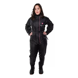 Conjunto Capa de Chuva Nylon Feminino Pioneira Storm Moto