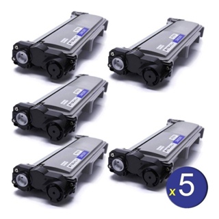 Kit 5x Toner Dcp L2540dw Tn660 Tn2340 Tn2370 Dcp-l2740 Dcp-l2360dw 2540dw 2340 Compatível