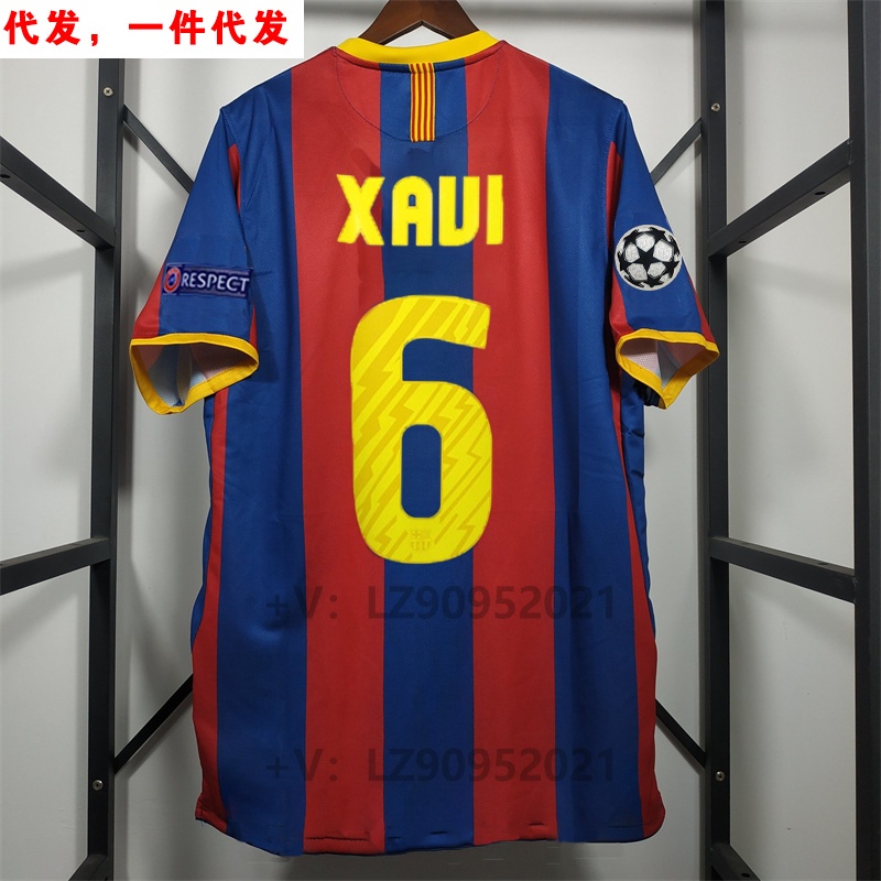 Retro 2010-2011 Caminho de futebol uniforme de equipe camisa Jersey