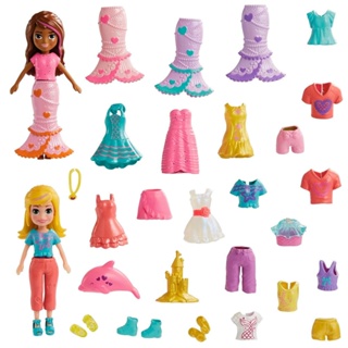 Polly Pocket Moda Sereias Mágicas - Mattel