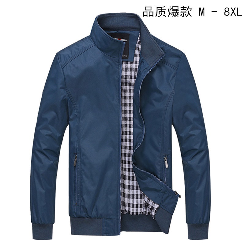 Jaqueta Casual Masculina Plus SizeM-8XL