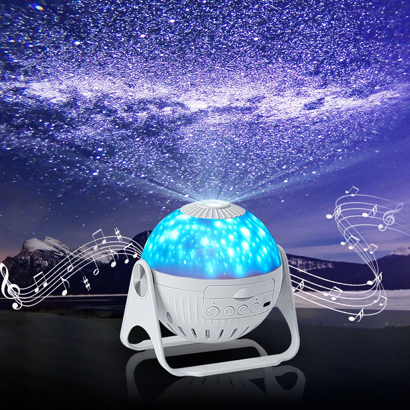 pococo galaxy projector Fabricante de lâmpada de projetor de LED de alta definição de foco Galaxy luz de céu estrelado luz noturna de música Bluetooth luz ambiente USB