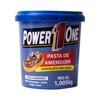 Pasta De Amendoim Sabor Chocolate com Avelã 1kg - Power One