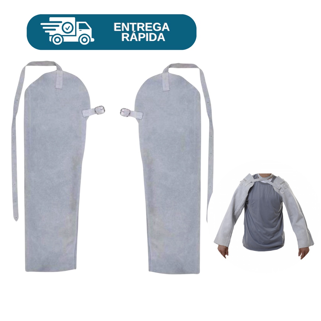 Mangote De Raspa Para Soldador Proteção Segurança Epi | Shopee Brasil
