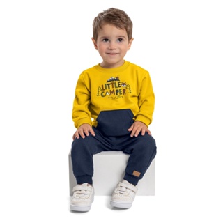 Conjunto Blusão e Calça Moletom Quimby