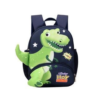 Mochila escolar infantil animal dinossauro anti-perda mochila de ombro do jardim de infância mochila de lanche mochila