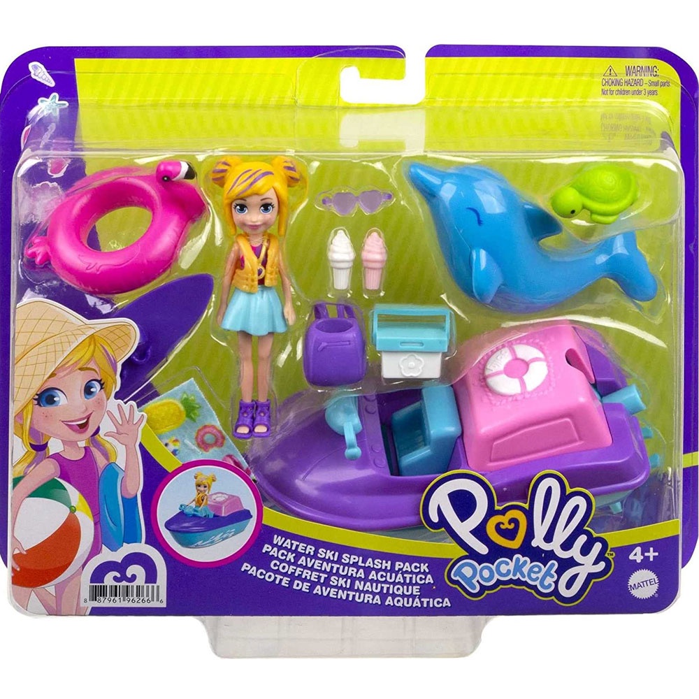 Boneca Mattel - Polly Pocket - Polly Na Van de Surf