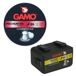 Chumbinho Gamo Pro Hunter Impact 250un. + Chumbinho Gamo Rocket Destroyer 5.5mm 100un