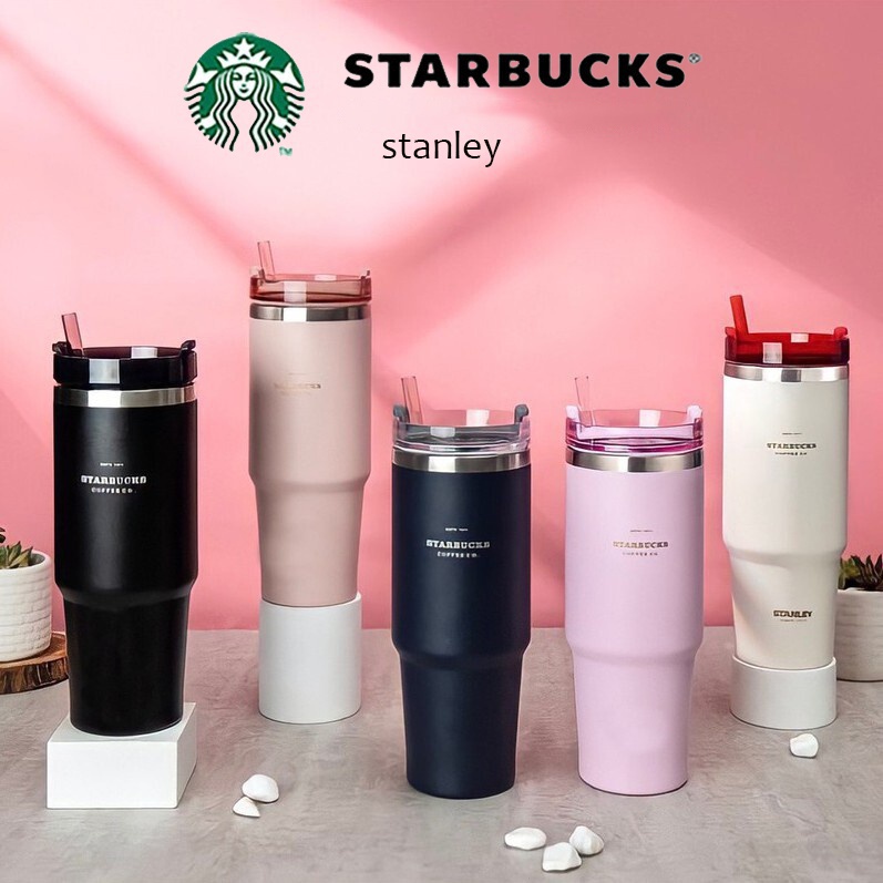 Garrafa térmica com caneca de aço inoxidável, copo térmico copo copo de café Stanley Starbucks caneca caneca RY0W