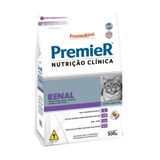 Ração Premier Nutrição Clínica Renal Gatos Adultos 500g