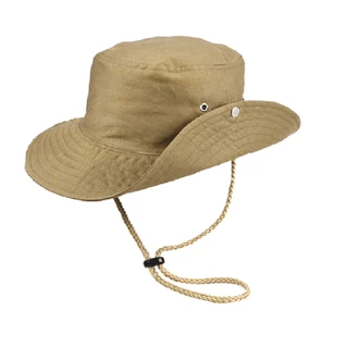 Chapeu Australiano Bucket Cor Caqui Passeio Camping Pesca