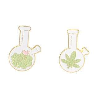 Pin Botton Bong Erval Decorativo
