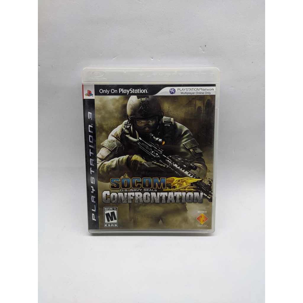Jeu PS3 SOCOM Confrontation Pack - État Correct - Jeu D'action Militaire