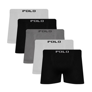 Kit 5 Cueca Box de Microfibra Polo Star Sortida