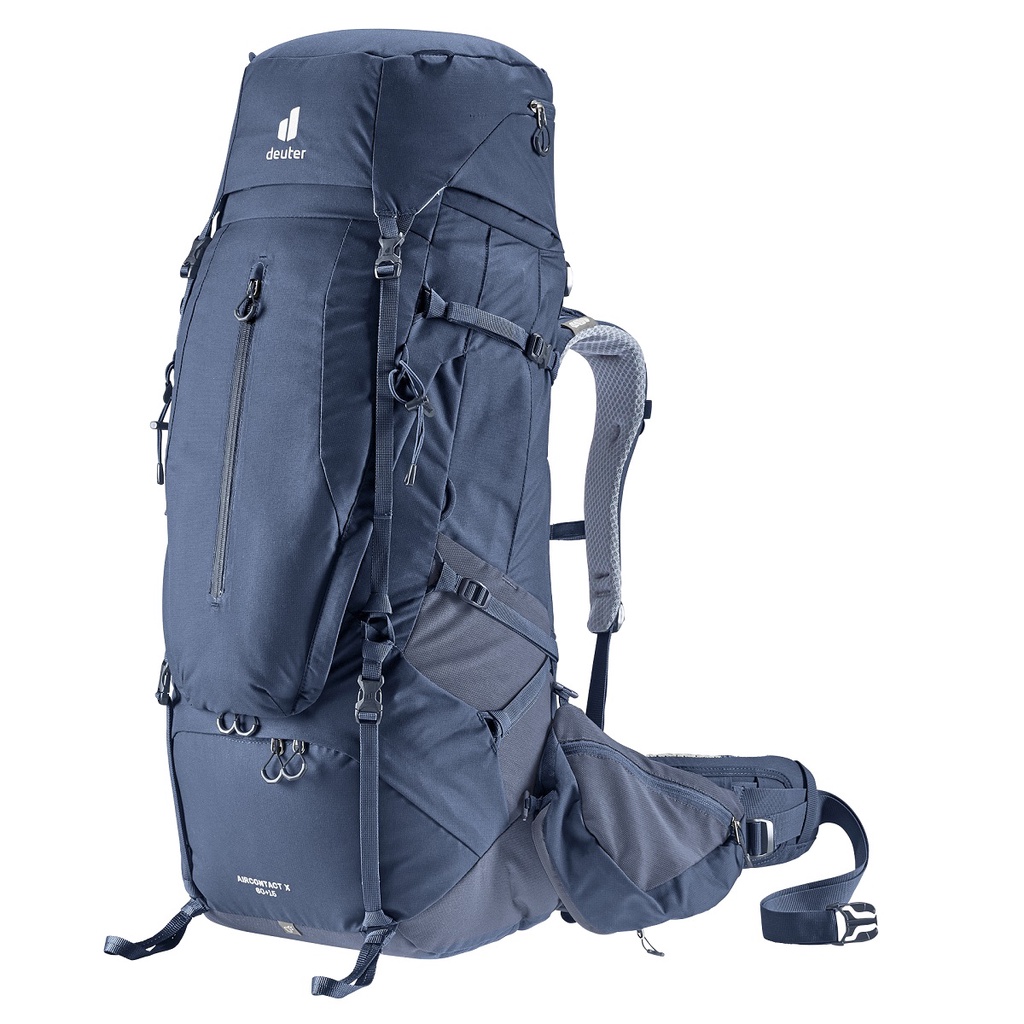 Imagem do produto Mochila Cargueira Aircontact X 60 + 15 c/ DayPack Trekking Deuter