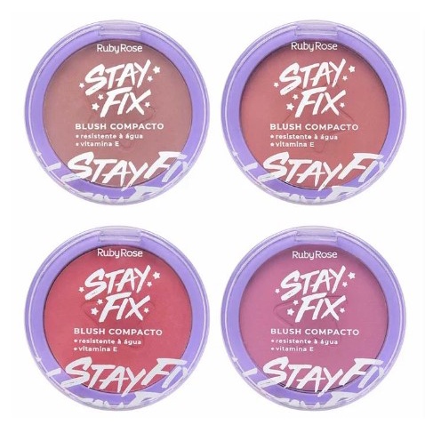 Blush Compacto Stay Fix Ruby Rose