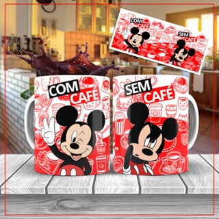 Caneca Mickey Café Personalizada