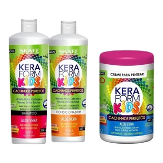 Kit Completo Kids Cachinhos Perfeitos Keraform