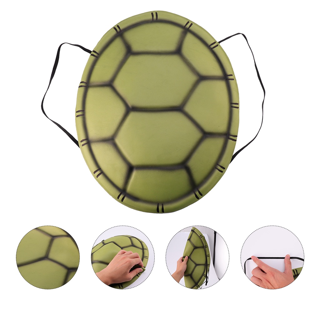 Traje De Concha De Tartaruga Cosplay Adereços De Halloween Mochila Eva Festa Crianças Ninja Prop Festivo Up Vestido Aces
