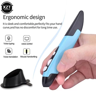 Rato Caneta Óptica Sem Fio De 2,4ghz Ajustável 500/1000DPI Flip Apresentadora Para PC Android air mouse