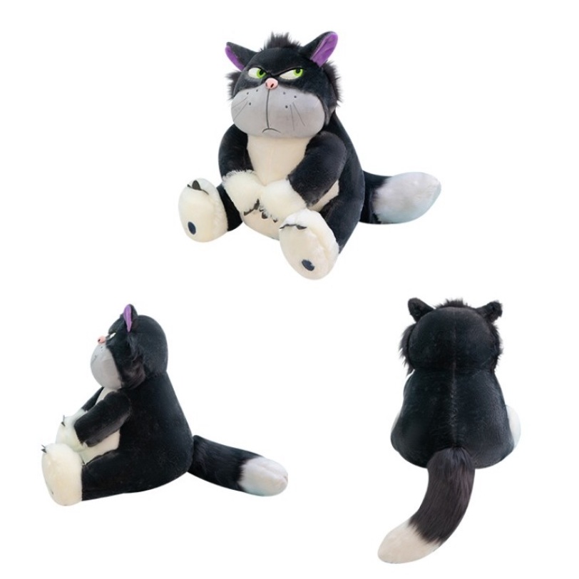 Lúcifer Doll Bad Cat Plush Toy Evil Cat Doll Doll Crianças Aniversário  Meninos Meninas Presentes