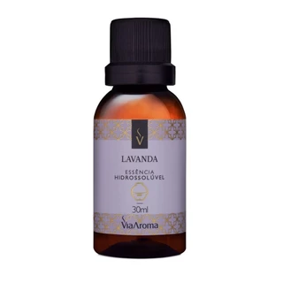 Essência Hidrossolúvel Lavanda Via Aroma - 30ml