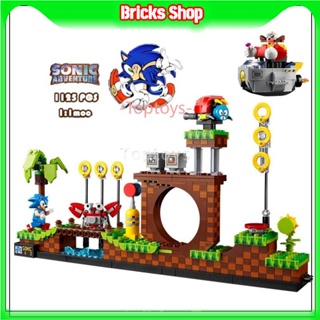 LEGO Sonic The Hedgehog Desafio do Loop na Colina Verde de Sonic