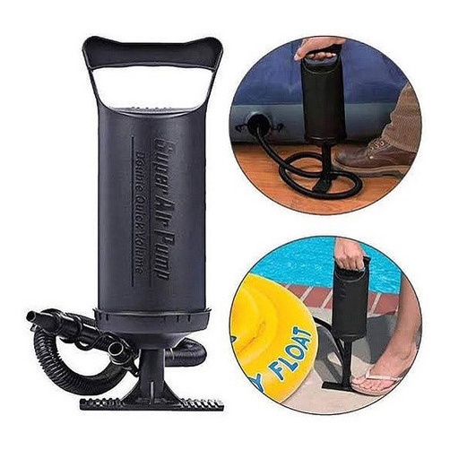 Bomba De Ar Para Encher Colchao Inflável Piscina Boia INTEX | Shopee Brasil