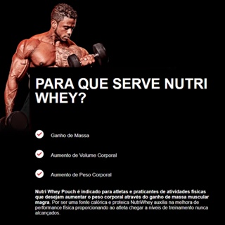 Nutri Whey Protein G Refil Concentrado Hipercalorico Integralmedica Shopee Brasil