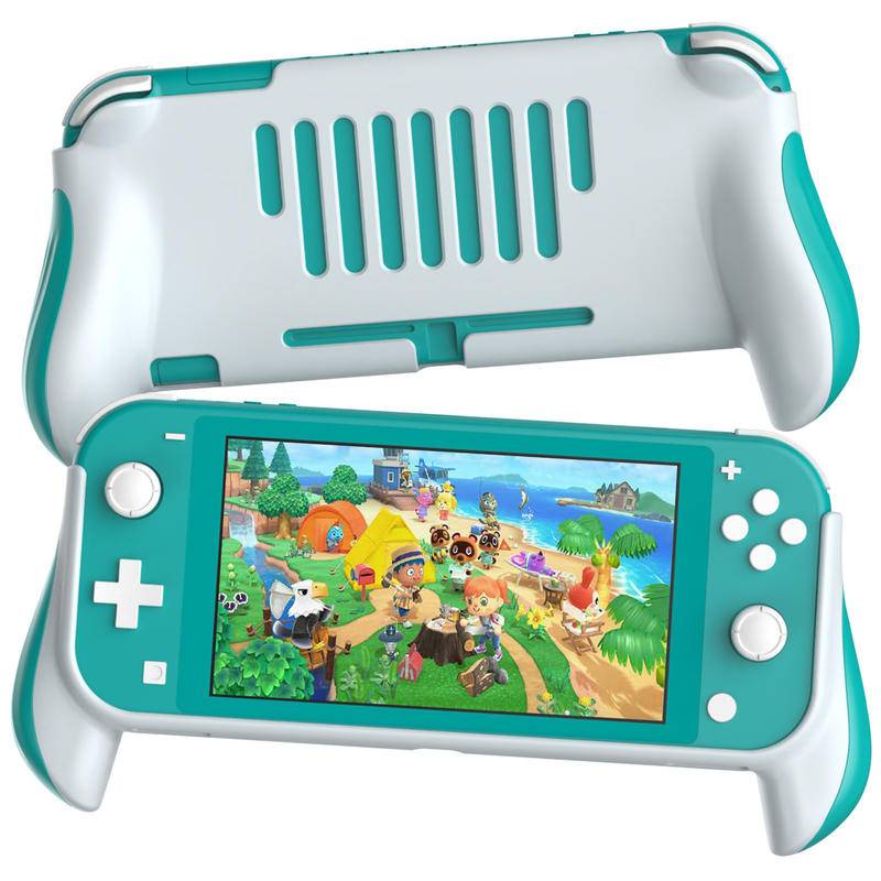 Case Capa Capinha Nintendo Switch Lite Acessórios Protetor Console Tampa da Alça do Punho Anti-Choque (console não está incluído)