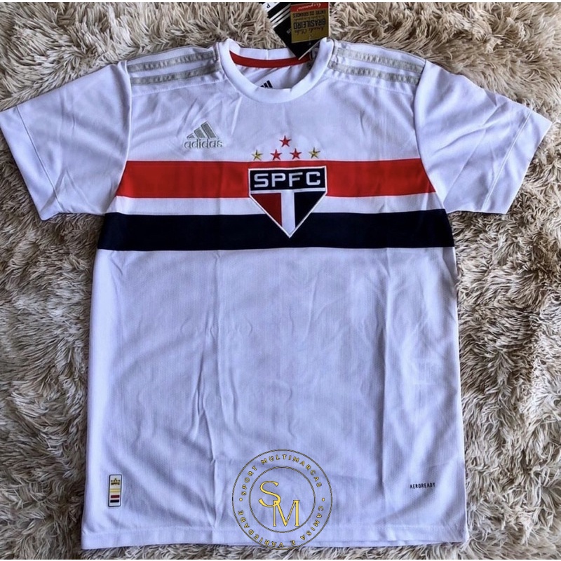 CAMISA SÃO PAULO BRANCA UNIFORME 2020 ( pronta entrega )