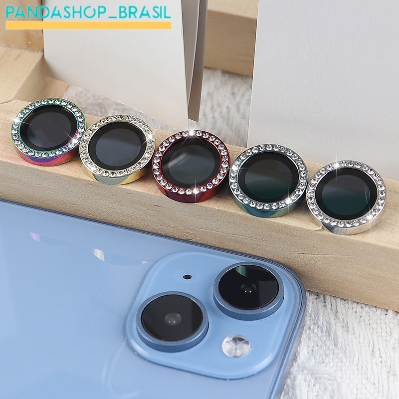 Pelicula De Lente Diamante 1 UNIDADE Da Câmera Protetor De Vidro Para Iphone 11 / 12 / 13 / 14 Pro Max 1UNIDADE NÃO É PAR