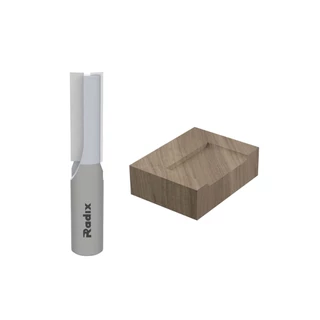 Fresa Paralela Reta para Tupia 10mm x 30mm 151030.06 Radix