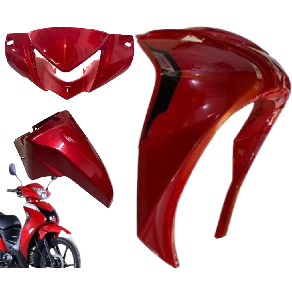Kit 3 Carenagem Shineray Jet 50 Vermelha 2020 EM DIANTE NOVA | Shopee ...