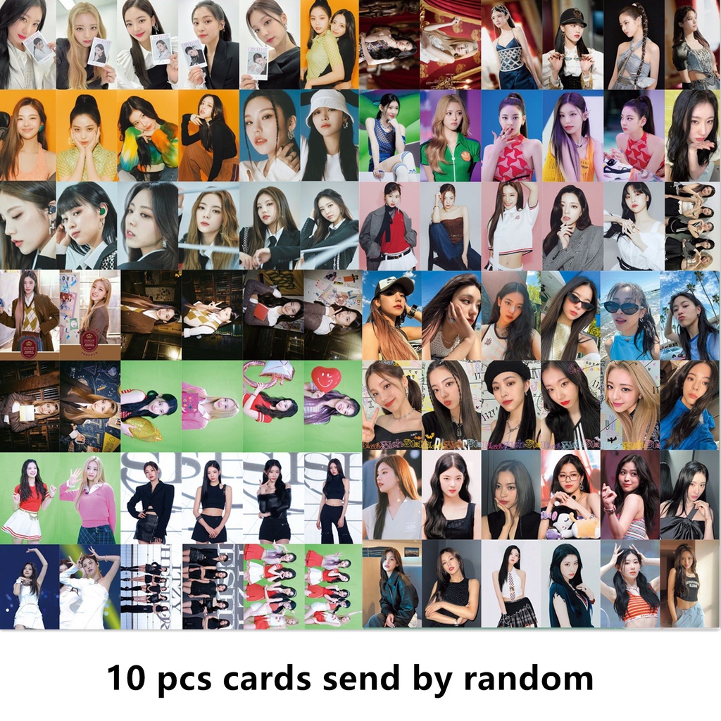 55pcs/box ITZY CHECKMATE Album CHESHIRE Photocards Yeji Yuna