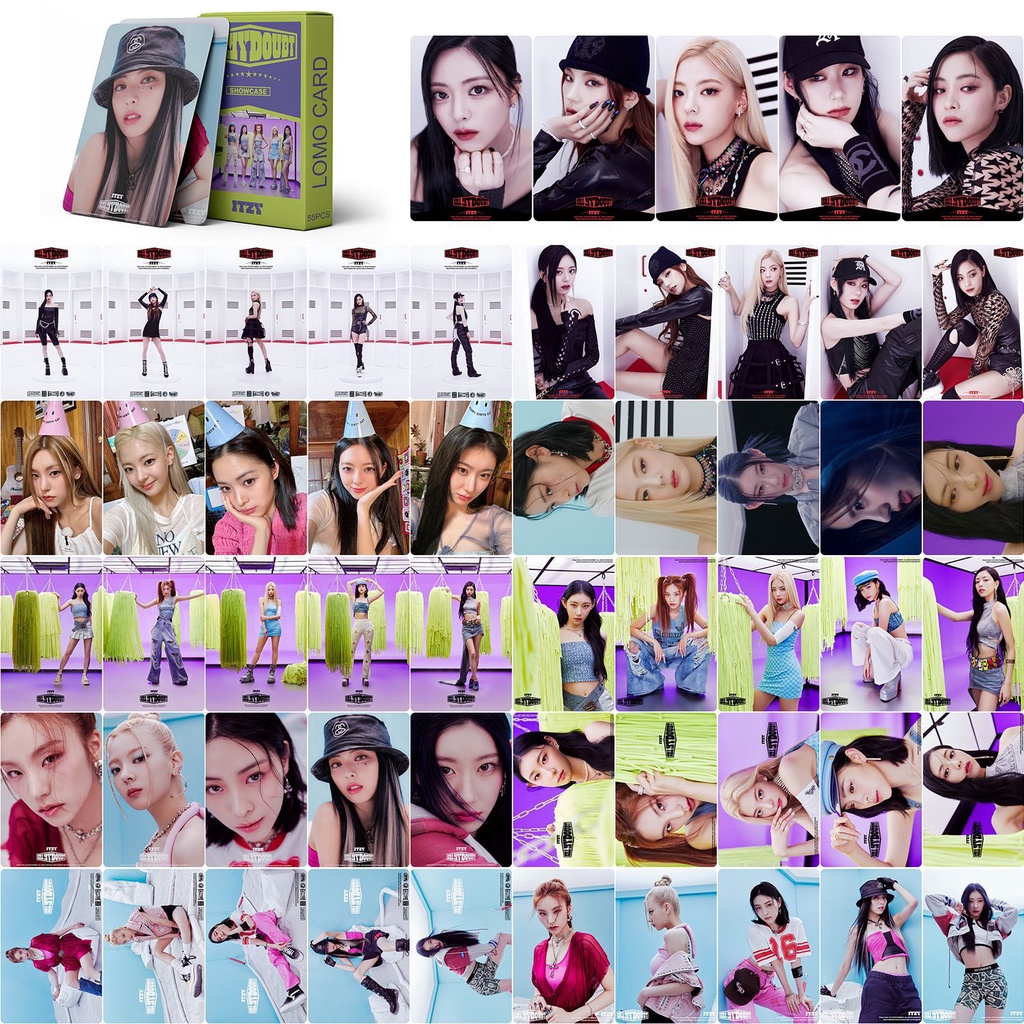 555pcs/box ITZY Novo Álbum Mata Meu DOUBT Photocard Chaeryeong