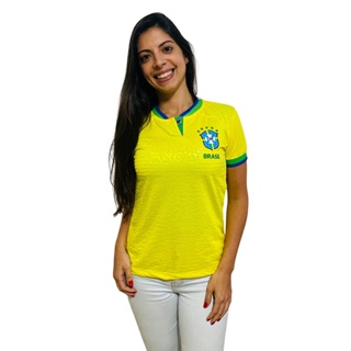 Camisa Brasil Feminina 23/24 por apenas 149$ com frete gratis!