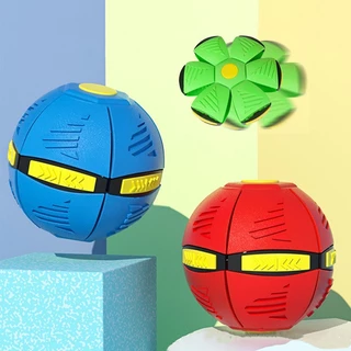 Brinquedos Voadores Para Cães De Estimação Bolas Mágicas De Ovni Decompres Flat Throw Saucer Ball Jogos Interativos De Treinamento Esportivo Ao Ar Livre Acessórios