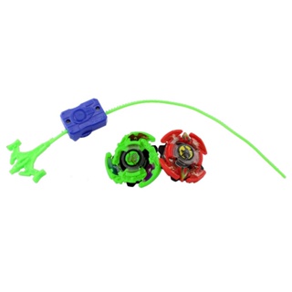 Pião de Combate Vermelho e Verde - BBR Toys