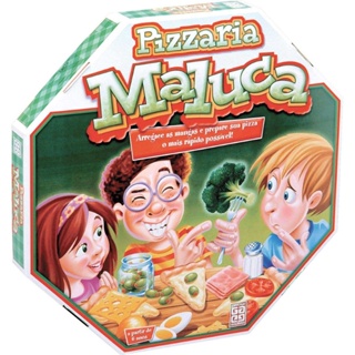 Jogo Pizzaria Maluca - Toys Fun - Especializada em Quebra -Cabeças