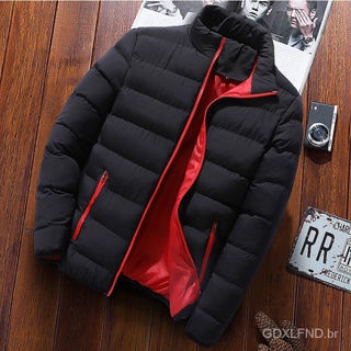 7XDR novo casaco de algodão de inverno homem casual quente e confortável grosso