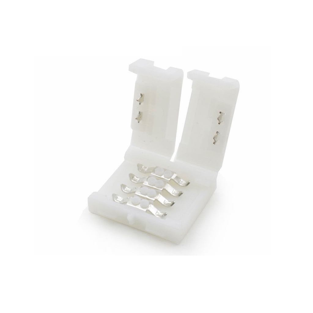 Conector Para Fita Led Luz RGB 8mm Conector 4 Vias - 5 Unidades