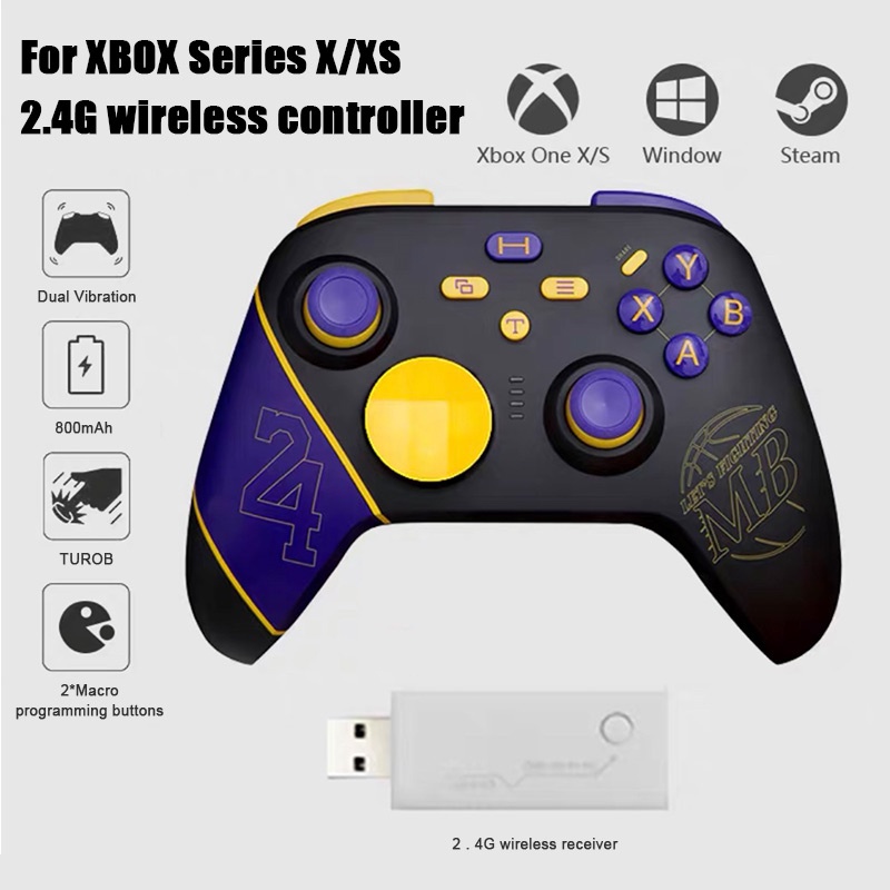 Controlador Sem Fio N2 Gamepads Para XBOX One Computador PS3 PC 2.4G Receptor Conecte A Vibração Do Motor Duplo